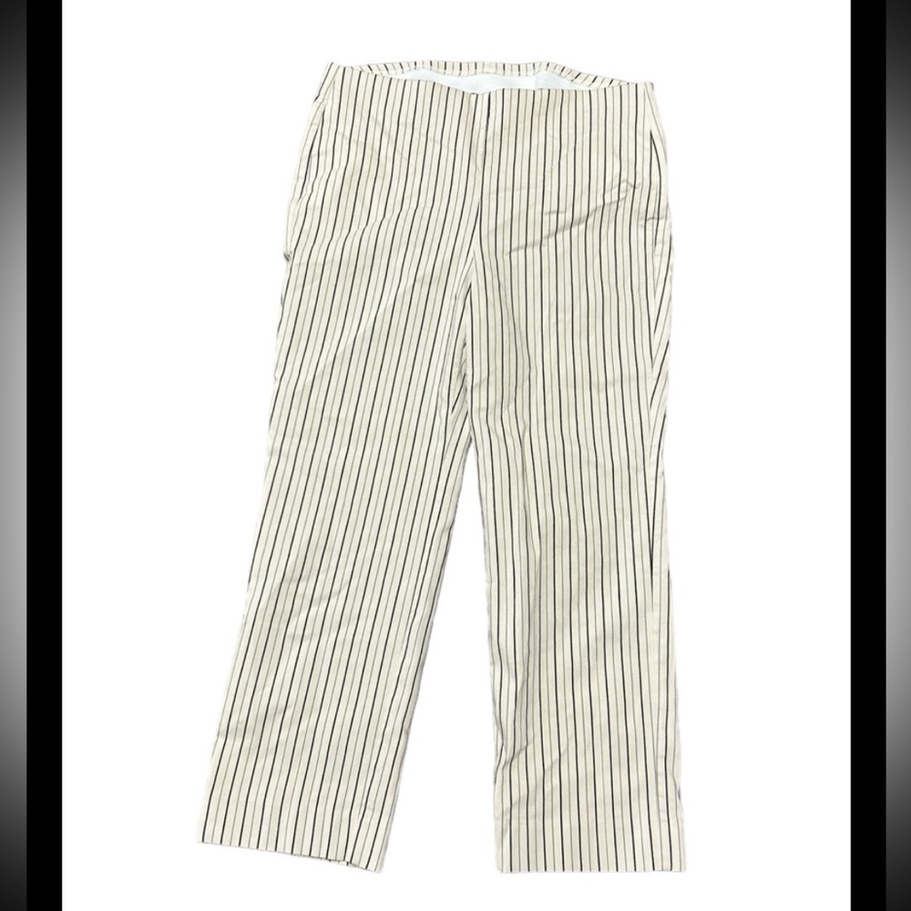 Chicos So Slimming Fine Lines Ankle Pants Women’s Size Small Chicos size 0
